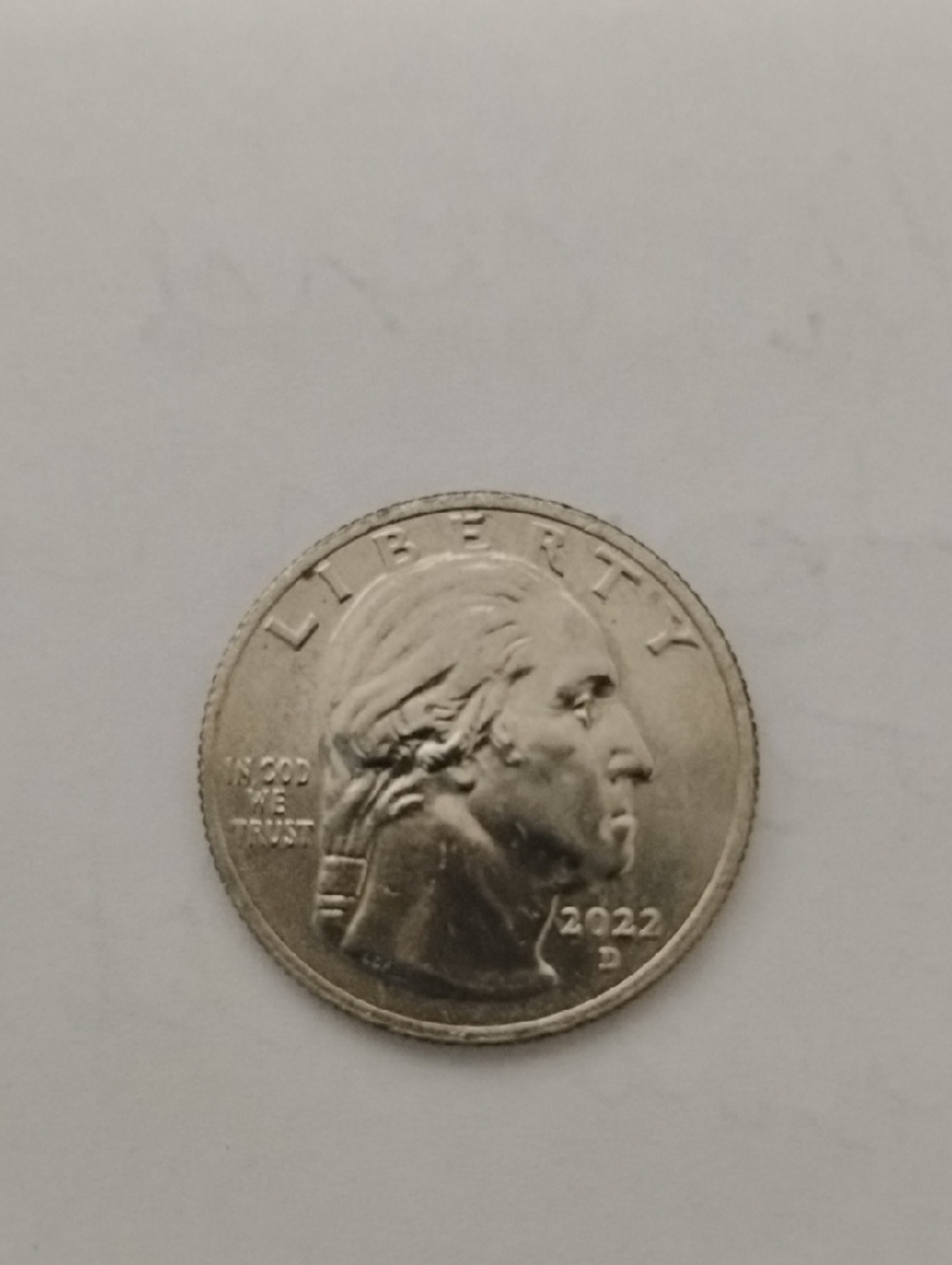 2022 U.S. Quarter - Silver Tone Coin
